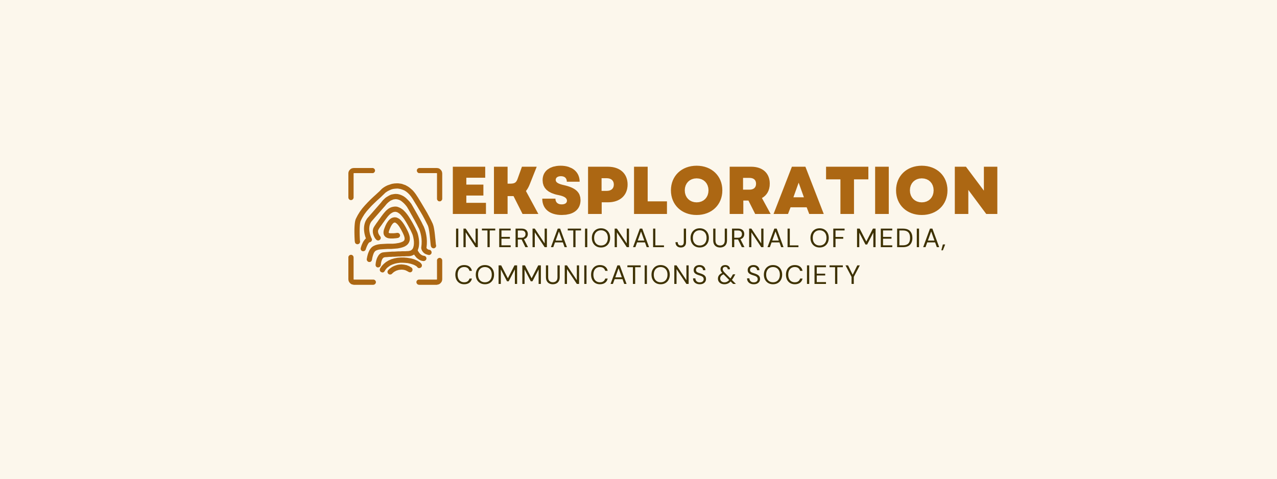 EKSPLORATION: International Journal of Media, Communications & Society